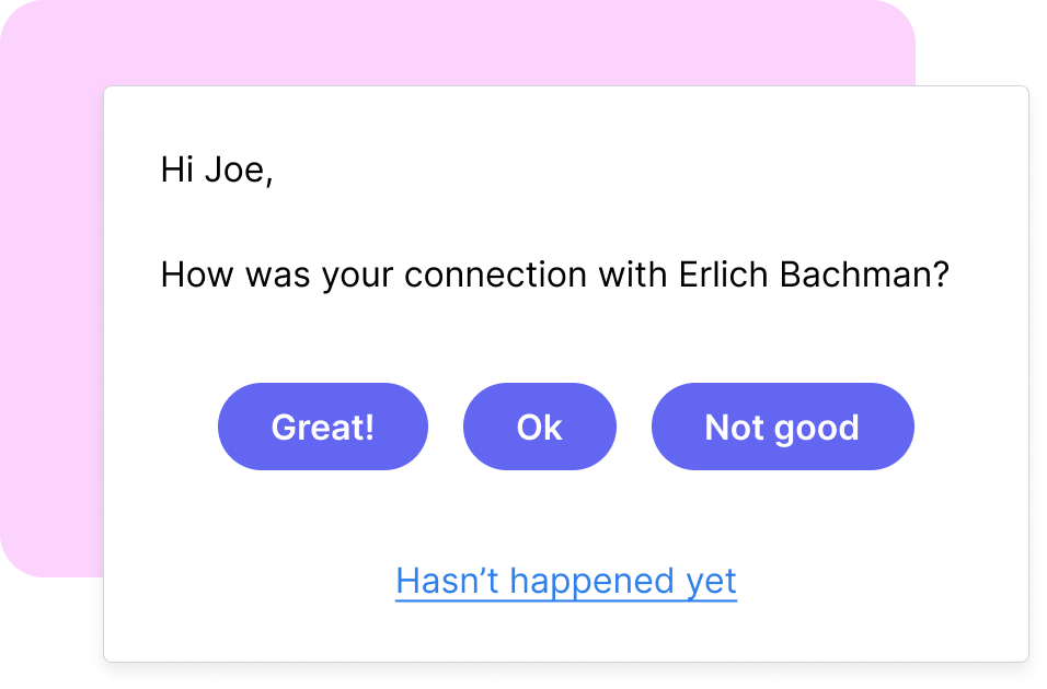 Mentor Feedback Email